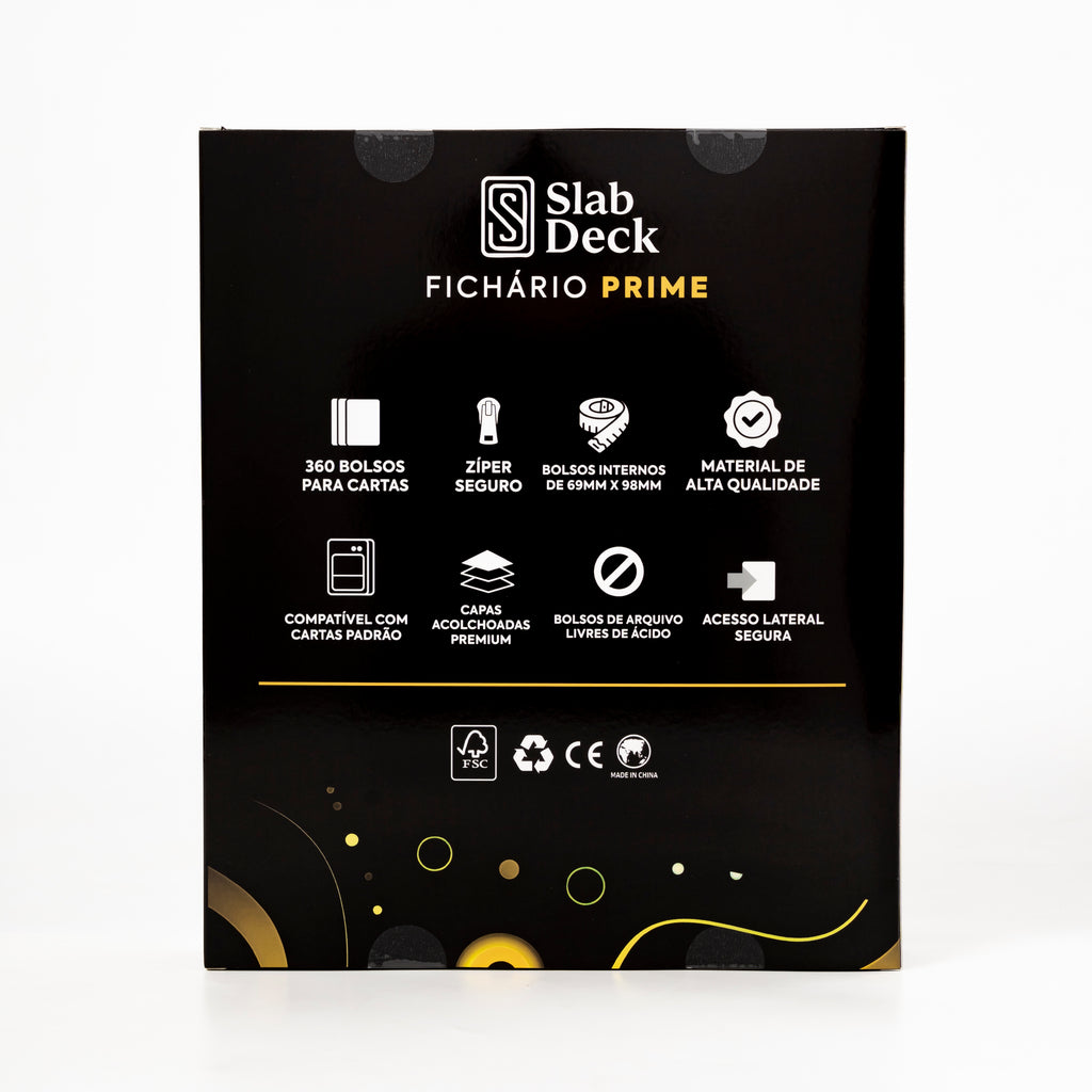 Fichário PRIME - 360 cartas (3x3)