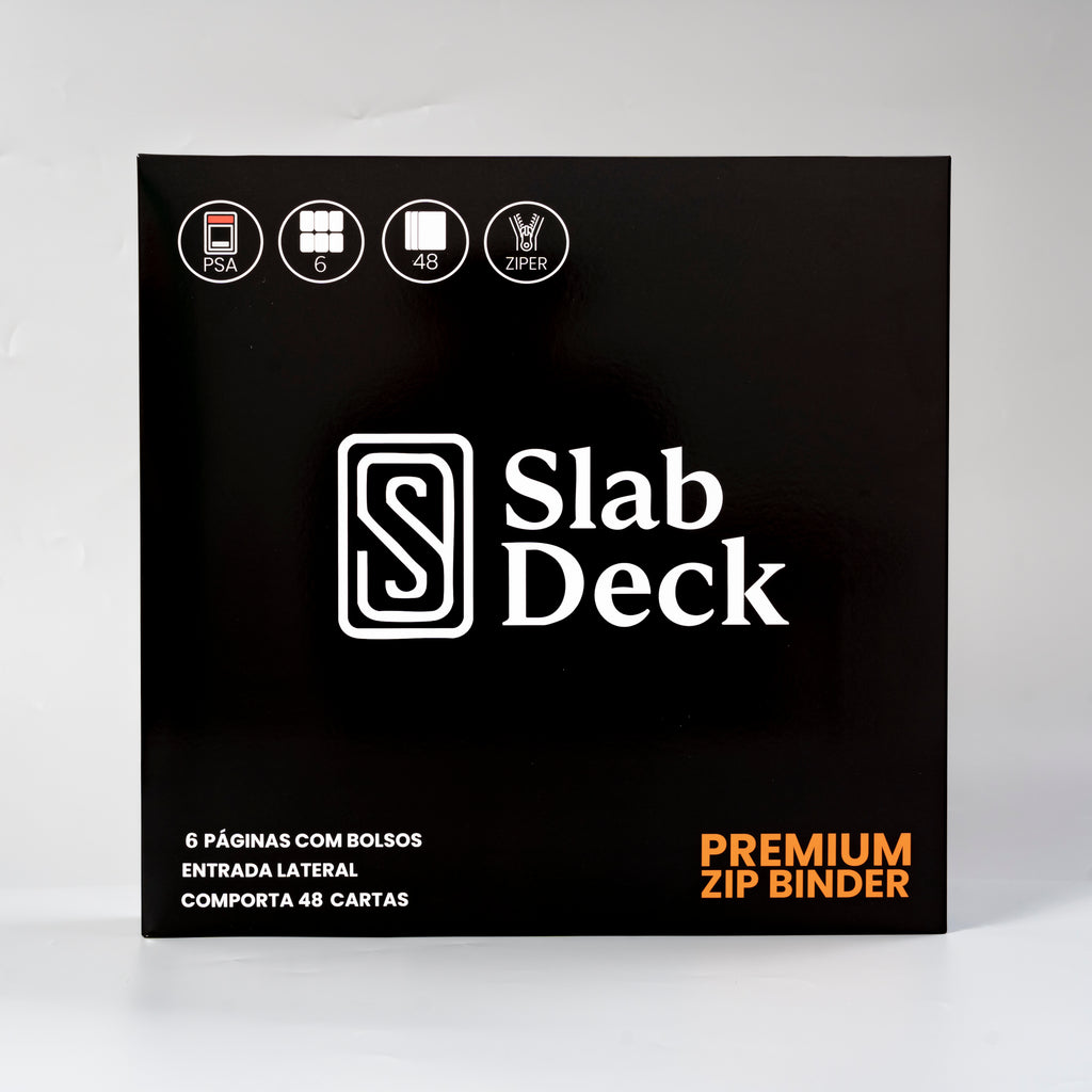 Fichário para carta graduada (compatível com: PSA, Manafix, GBA...)