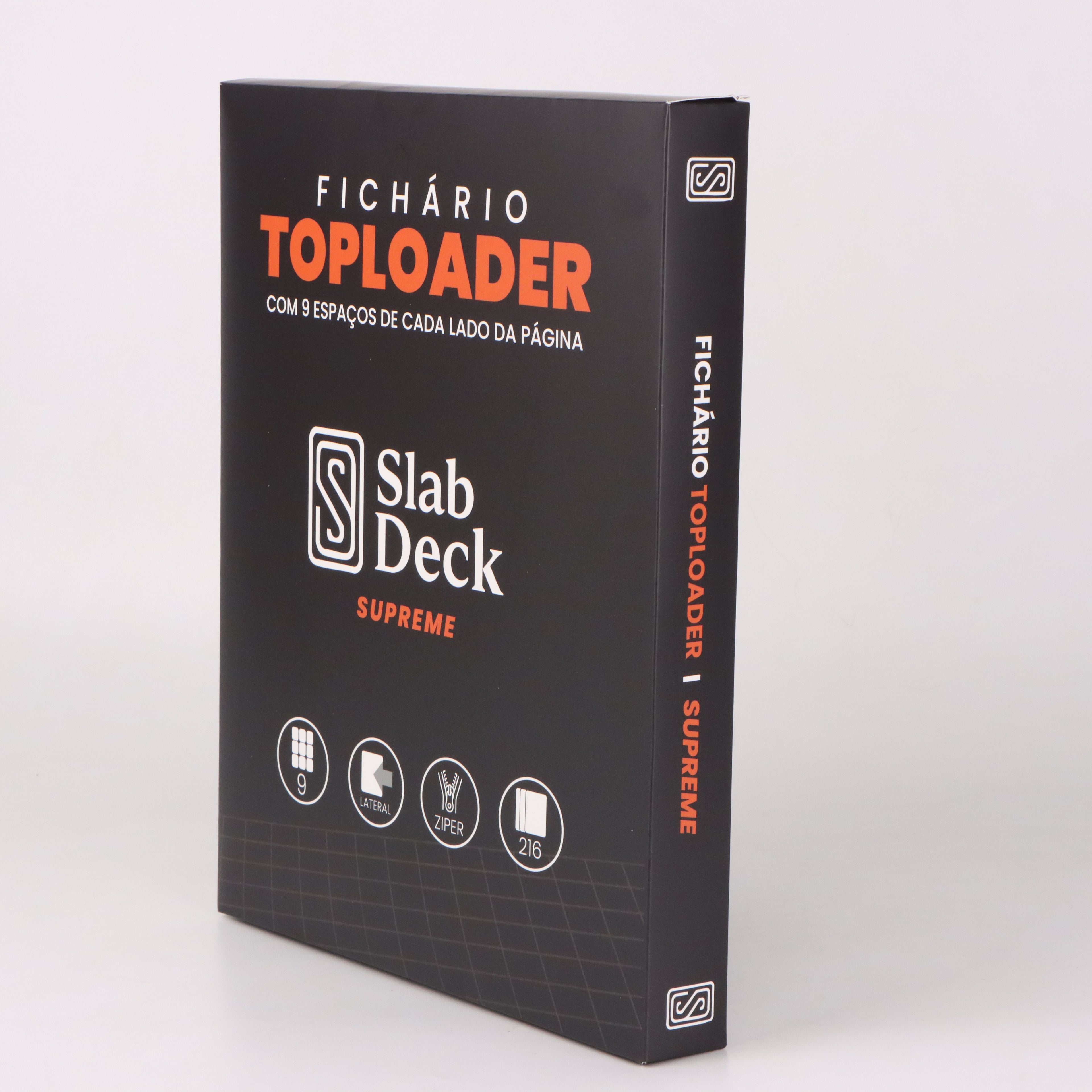 Fichário para Toploader (3x4, 216 cartas)